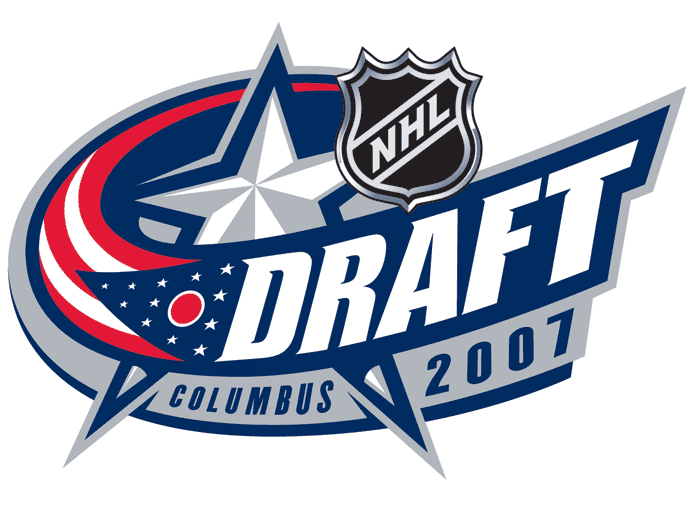 NHL Draft 2007 Primary Logo iron on heat transfer